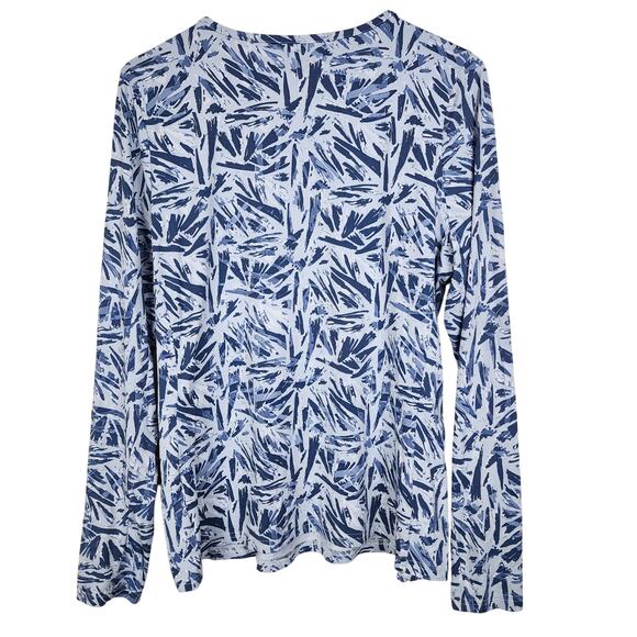 Hang Ten Large Long Sleeve UPF 50+ Rash Guard Swim Top - Picture 8 of 12